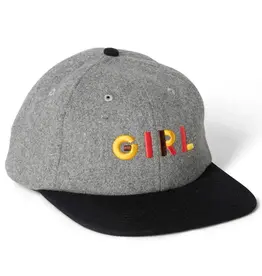 Girl Jeron Wool 6 Panel Grey/Black
