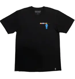 Girl OG Pac Man Maze Tee Black