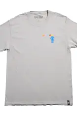 Girl OG Pac Man Maze Tee Silver