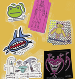 Frog Skateboards Frog Sticker Pack #13