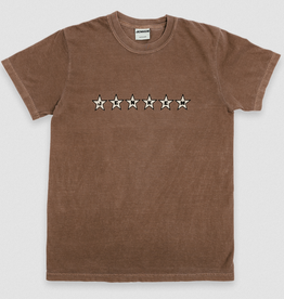 Jenkem Mag 6 Star Tee Brown
