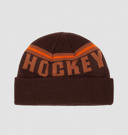 Hockey Friendly Beanie Brown