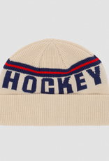 Hockey Friendly Beanie Cream
