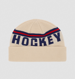 Hockey Friendly Beanie Cream
