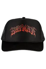 Welcome Skateboards Batman Trucker Hat Black
