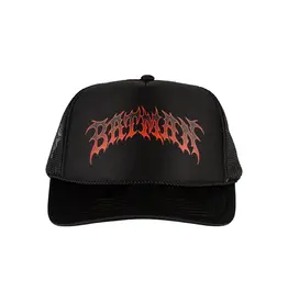 Welcome Skateboards Batman Trucker Hat Black