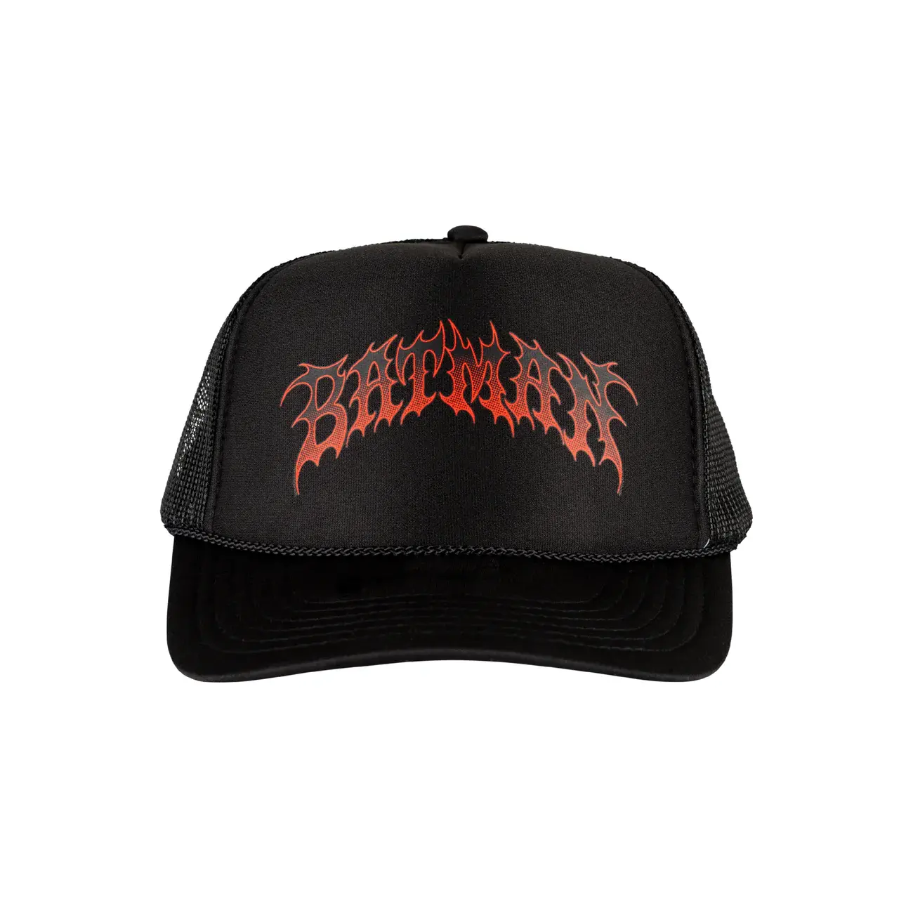 Welcome Skateboards Batman Trucker Hat Black