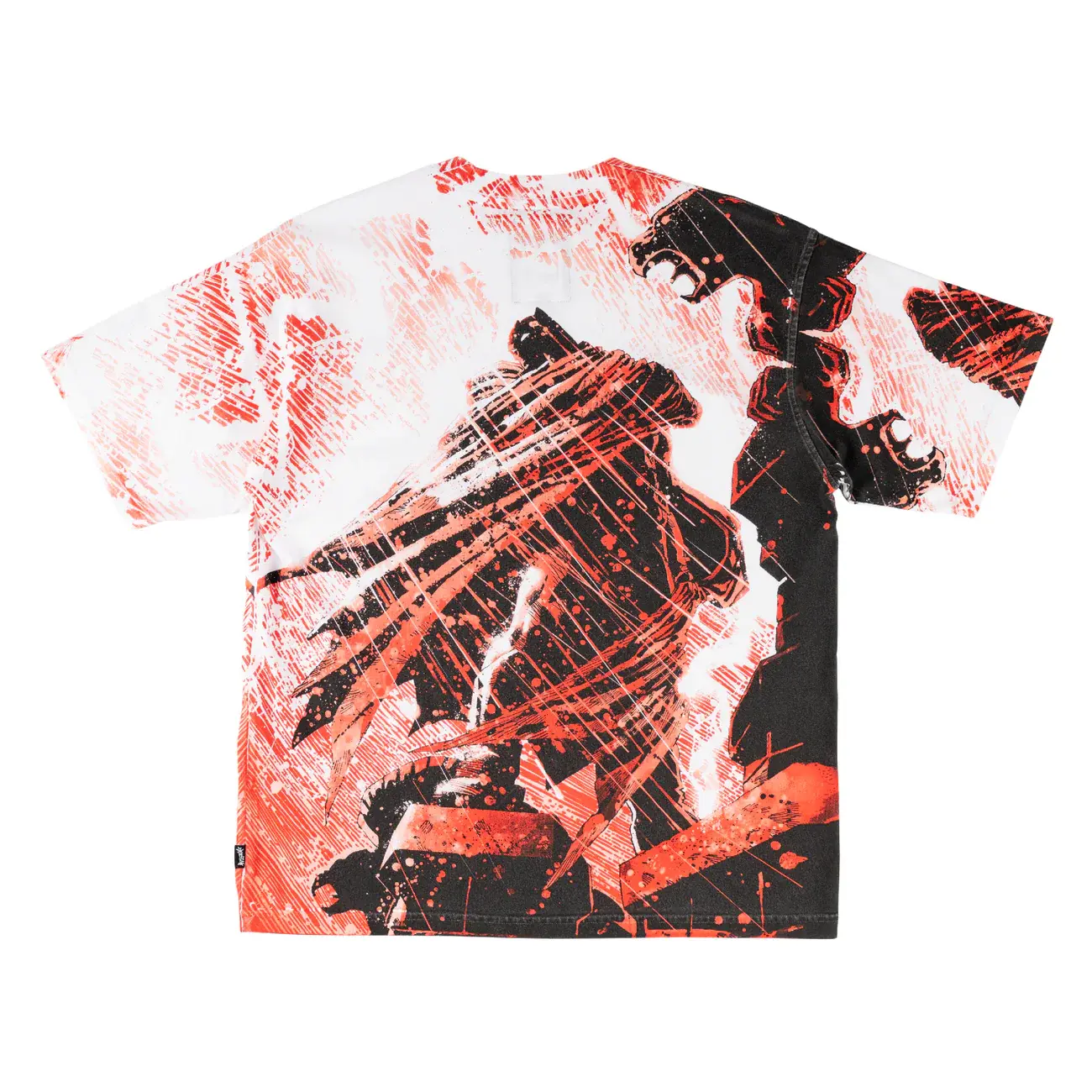 Welcome Skateboards Gargoyle All-Over Print Tee White
