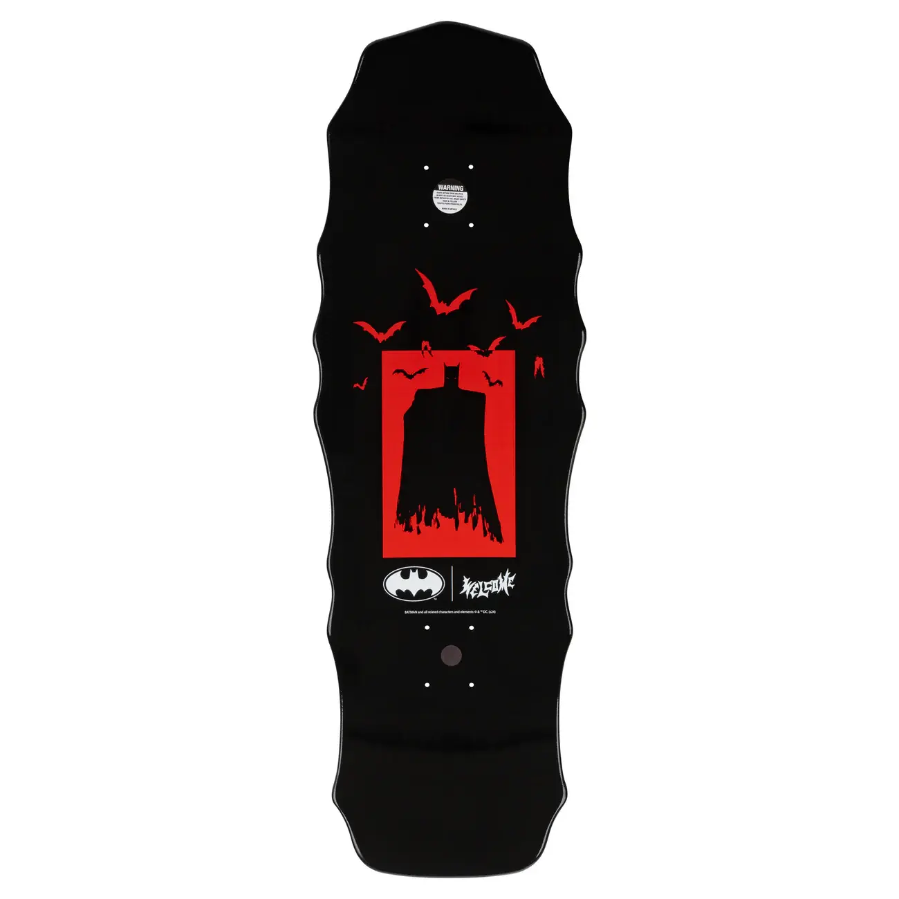 Welcome Skateboards Joker On Widow Black Dip 10"