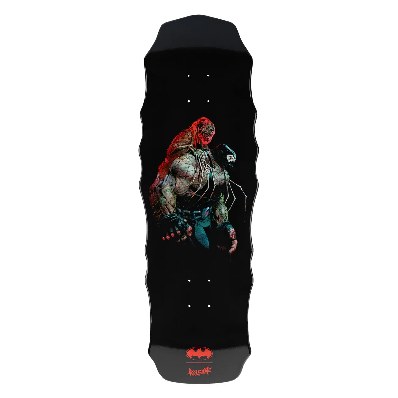 Welcome Skateboards Bane On Widow Black Dip 10"