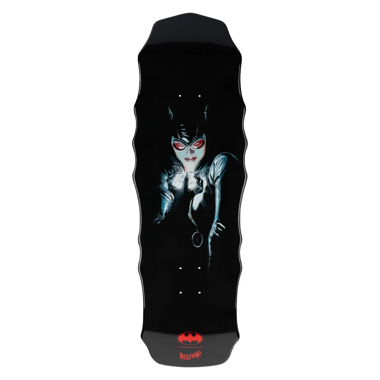 Welcome Skateboards Catwoman On Widow Black Dip 10"