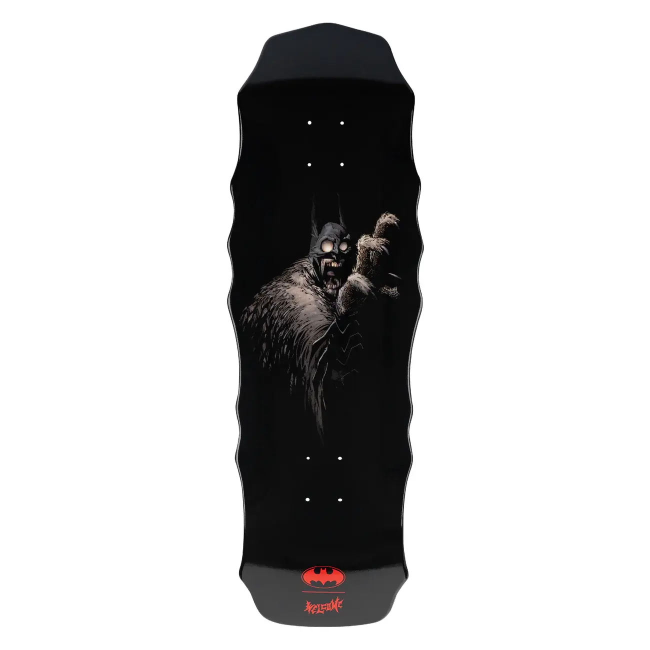 Welcome Skateboards Batmonster On Widow Black Dip 10"