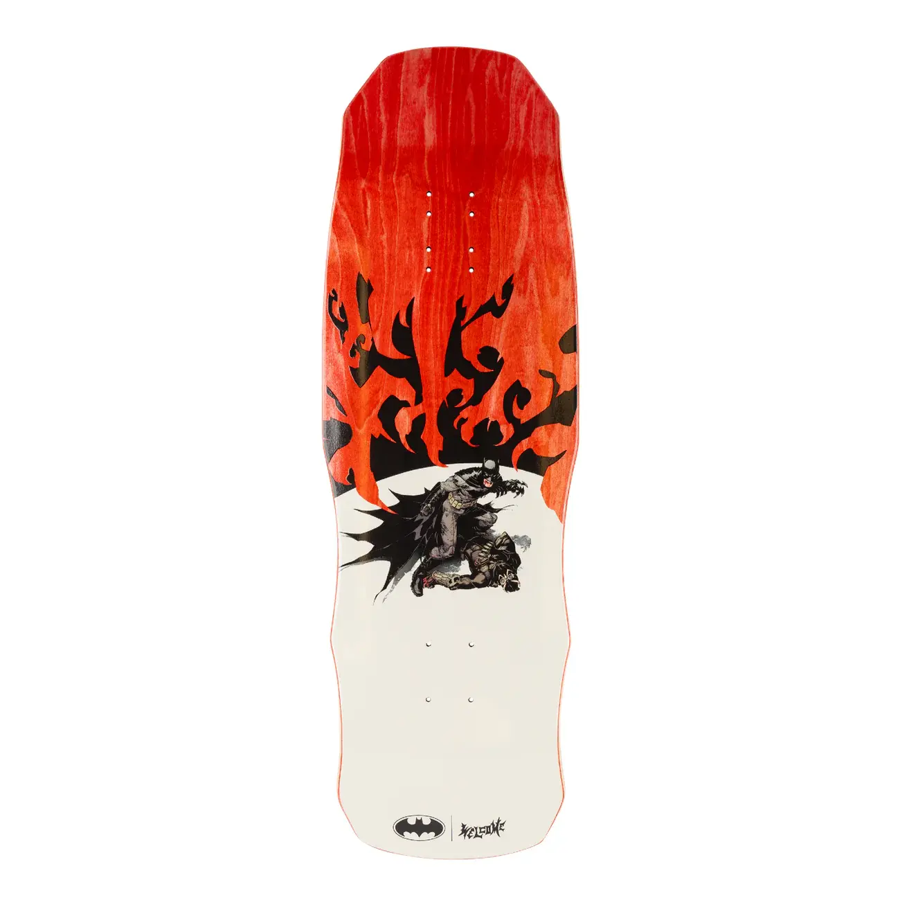 Welcome Skateboards Talons On Dark Lord Red Stain 9.75"