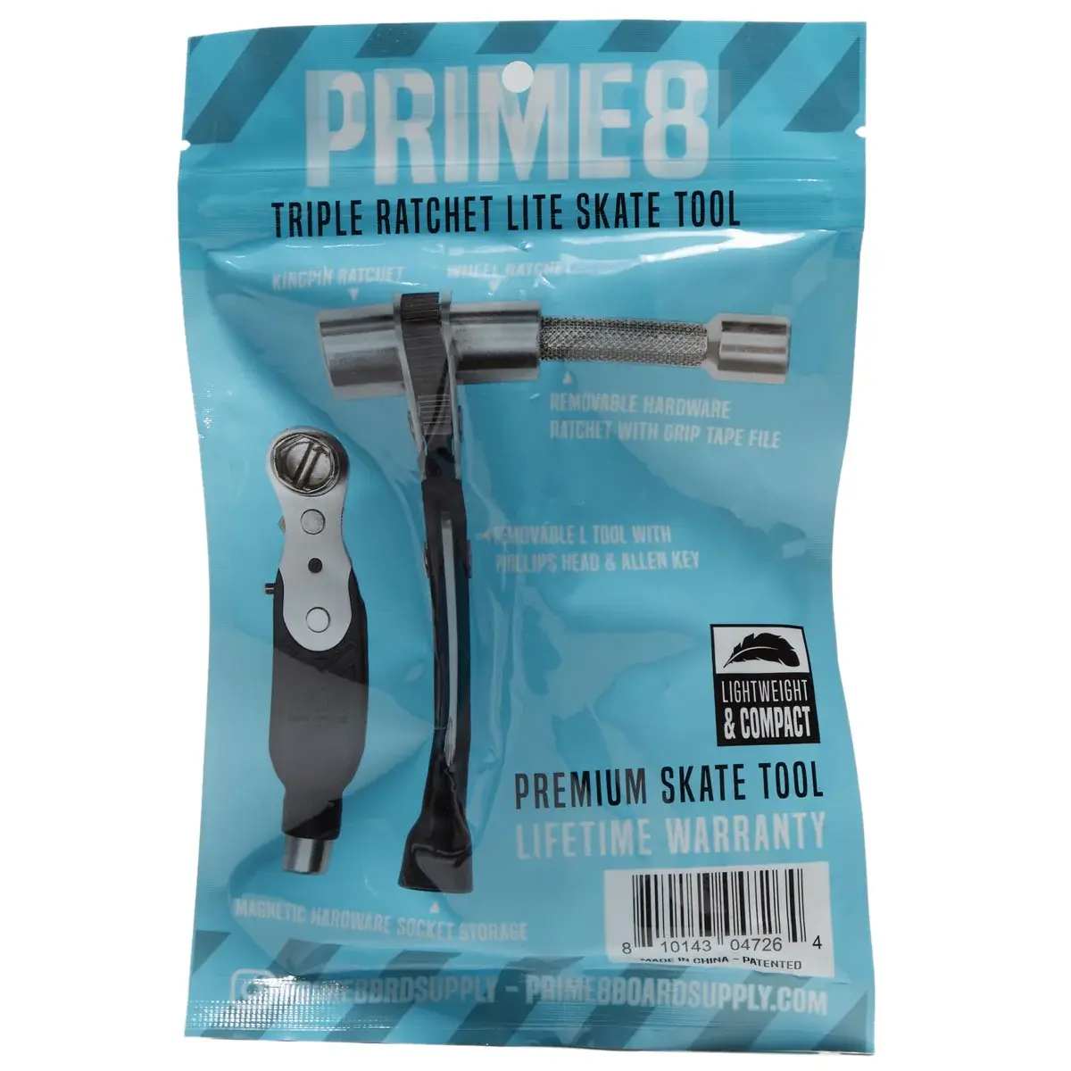Prime8 Prime8 Triple Ratchet Lite Skate Tool