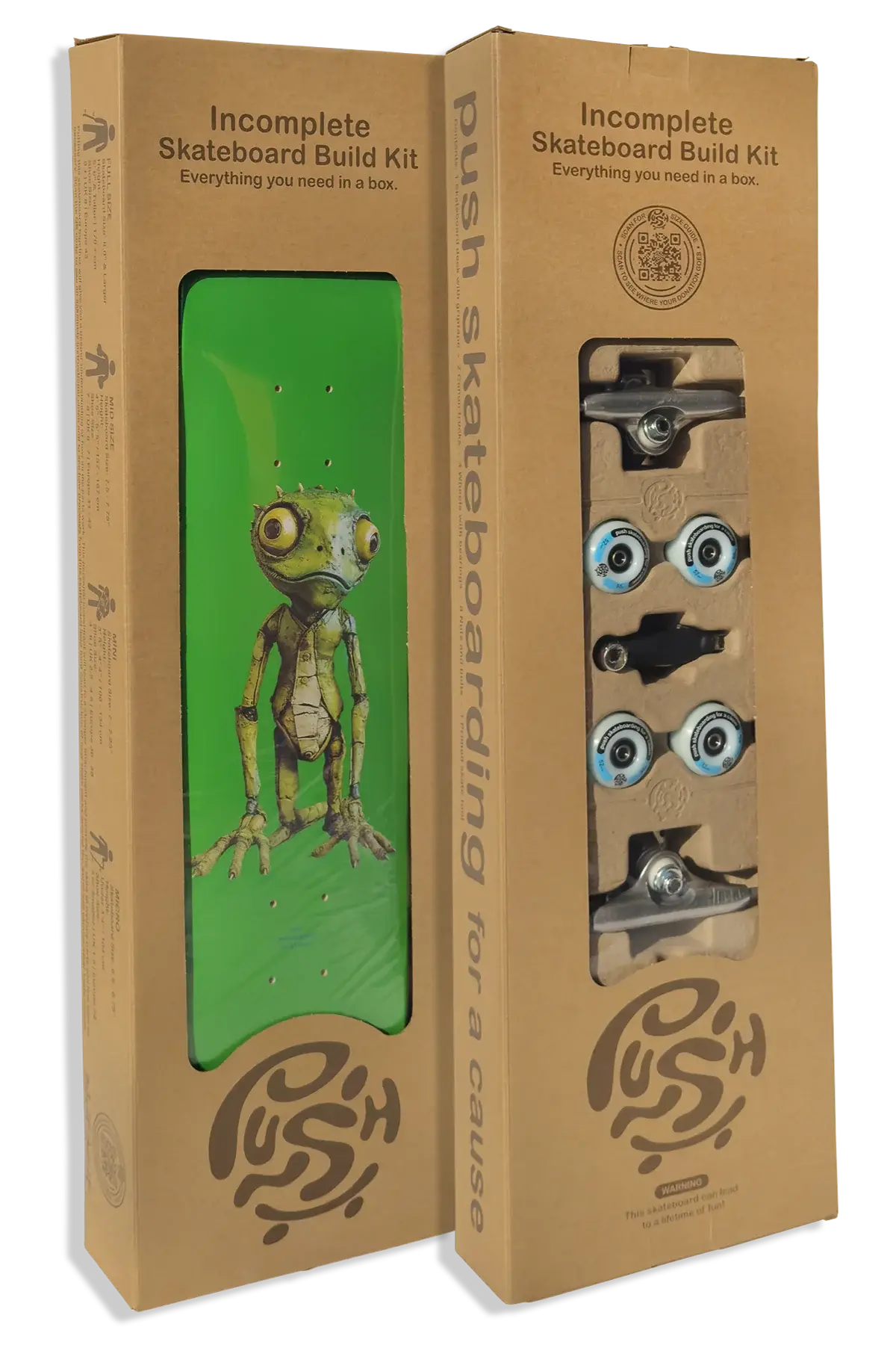 Push Lizard Guy FP Incomplete 7.5"