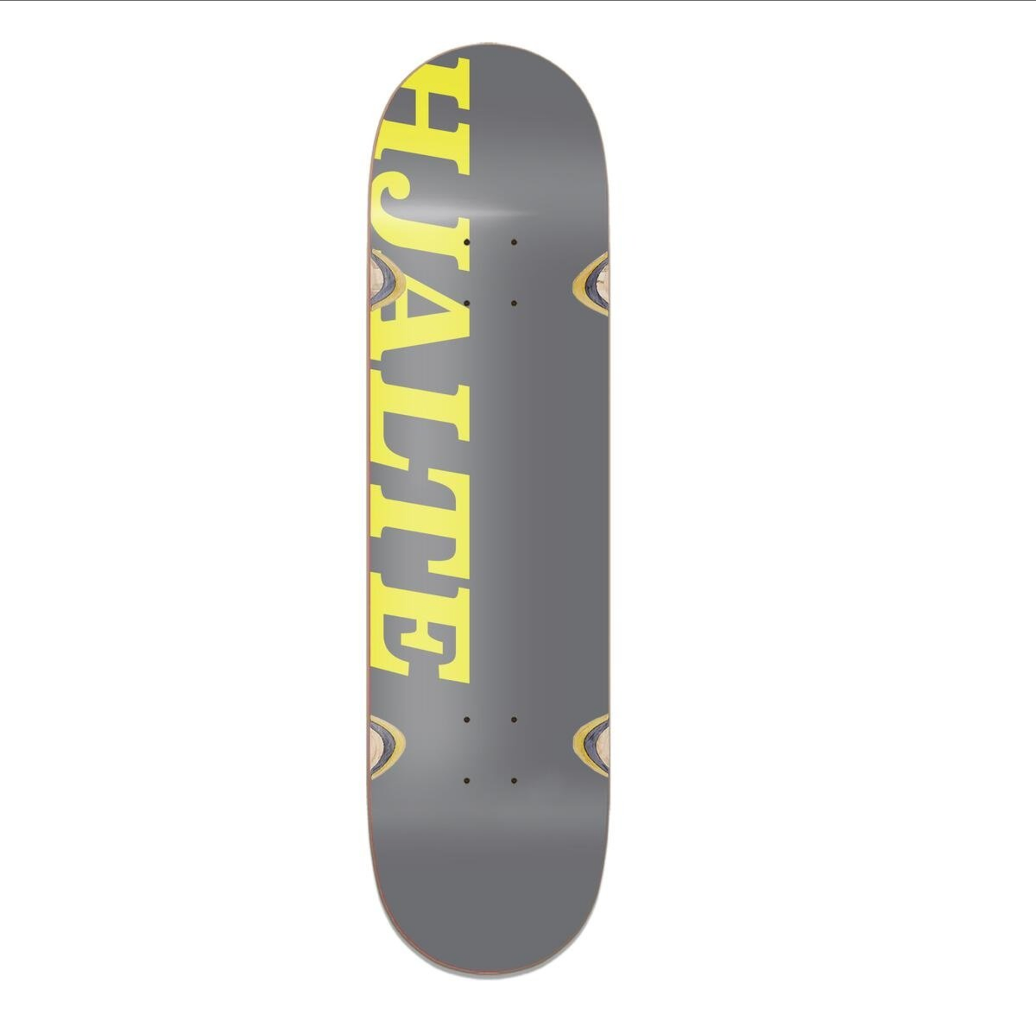 Hardbody Skateboards Hjalte Pro Deck WW Grey/Yellow 8.5