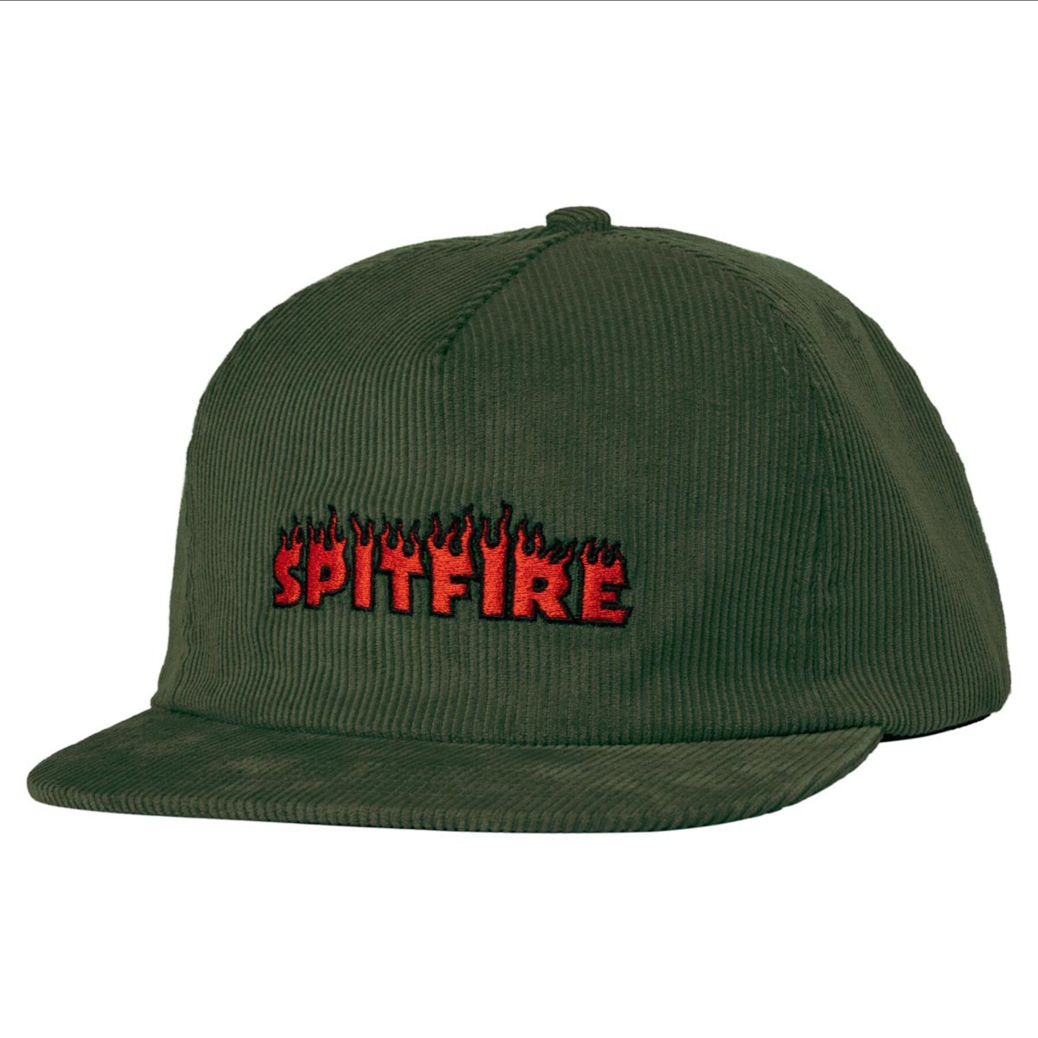 Spitfire Wheels Demonseed Script Snapback Green