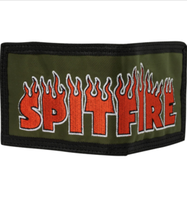 Spitfire Wheels Demonseed Bi-Fold Wallet Olive