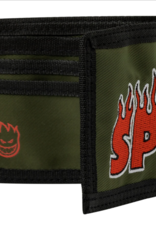 Spitfire Wheels Demonseed Bi-Fold Wallet Olive