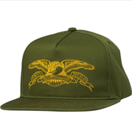 Anti Hero Basic Eagle Snapback Sage/Yellow