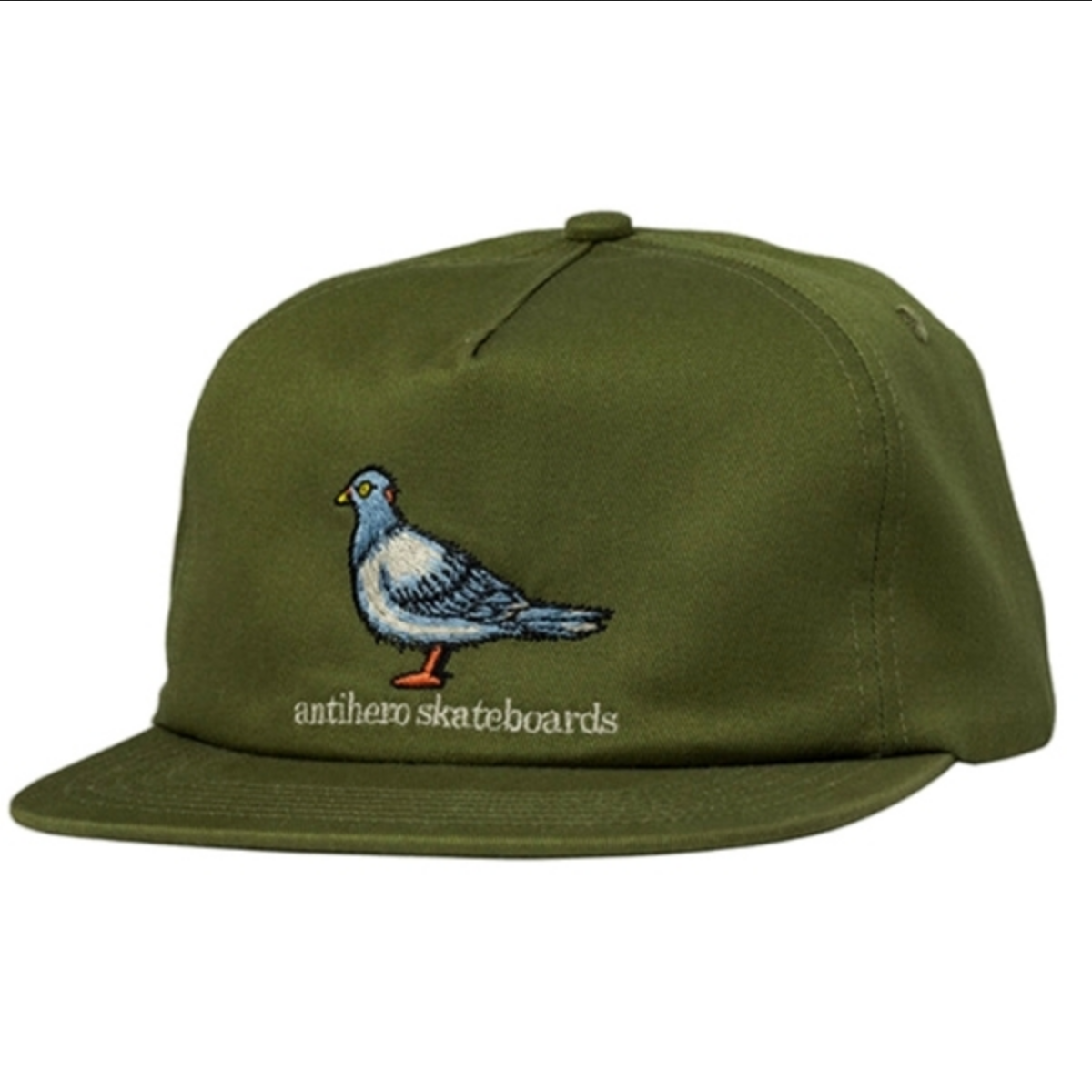 Anti Hero Lil Pigeon Snapback Safari Green