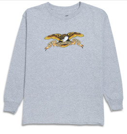Anti Hero Youth Eagle L/S Sport Grey