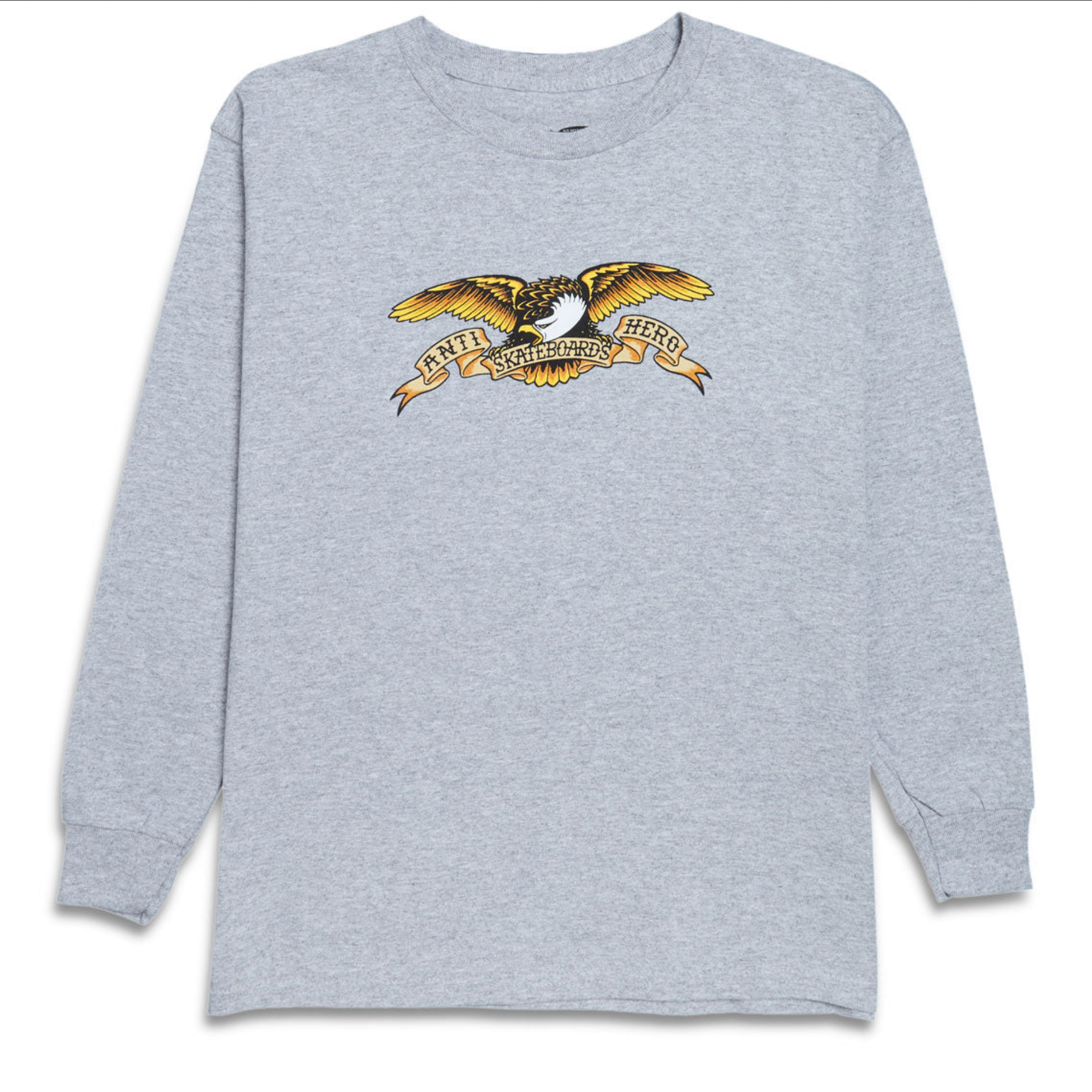 Anti Hero Youth Eagle L/S Sport Grey