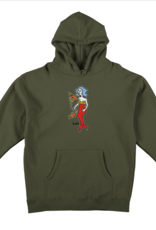 Krooked Mermaid Hood Army Multi