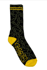 Krooked Birds Sock Black Multi