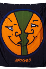 Krooked Moonsmile Shower Curtain