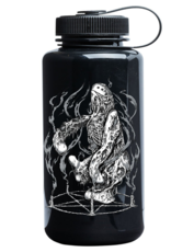 Krooked Necro Shmoo Water Bottle  Black