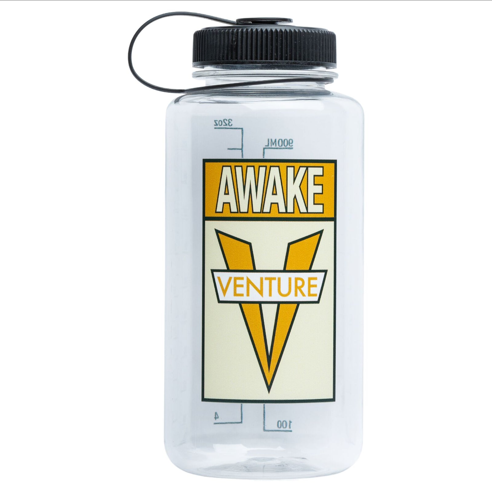 Venture Trucks Awake Water Bottle Clear