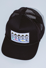 Fucking Awesome Spike Repeat Emb. Mesh Hat Black
