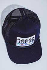 Fucking Awesome Spike Repeat Emb. Mesh Hat Navy
