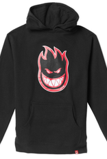 Spitfire Wheels Youth Hoodie Bighead Fill Black/Red