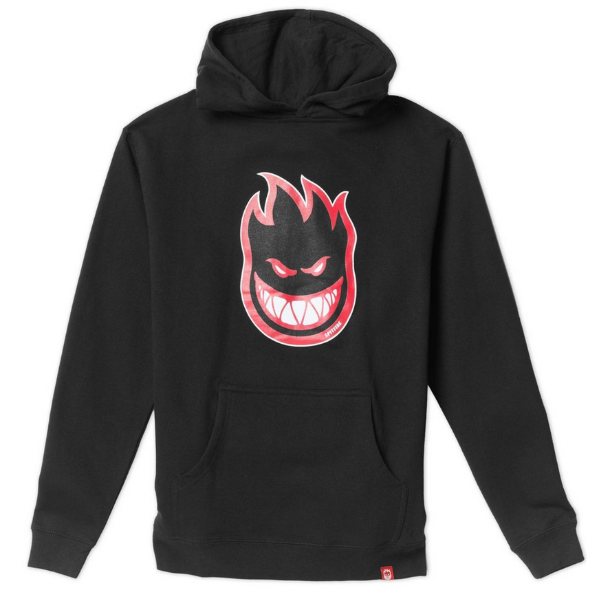 Spitfire Wheels Youth Hoodie Bighead Fill Black/Red