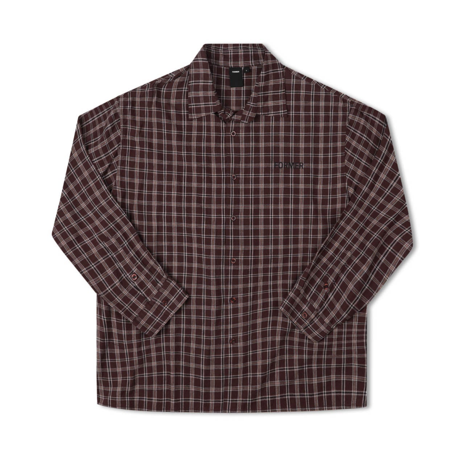 FORMER Vivian Check L/S Brown