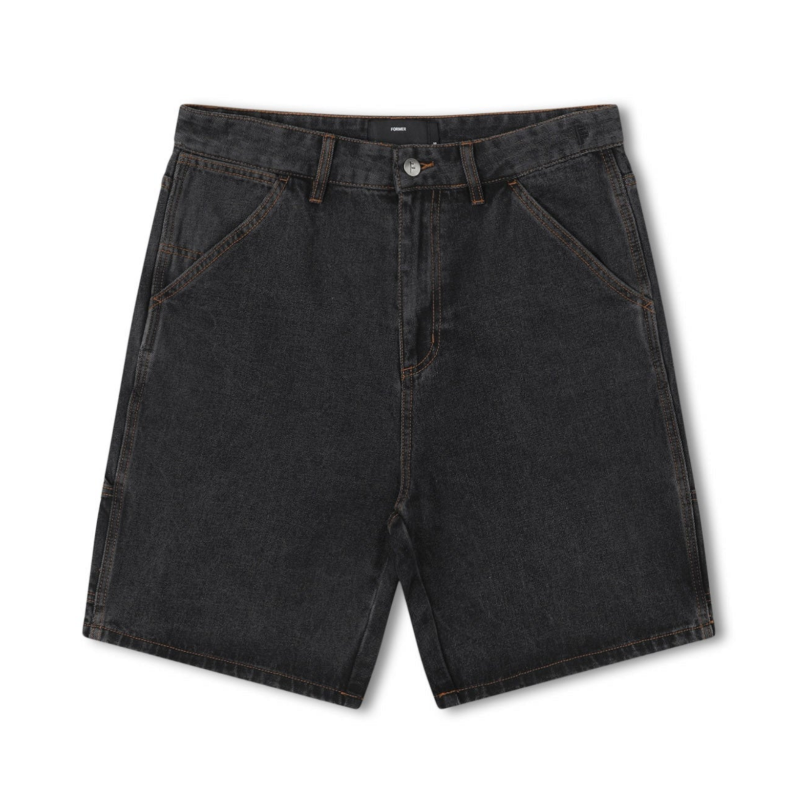 FORMER Distend Denim Walk Short Washed Black