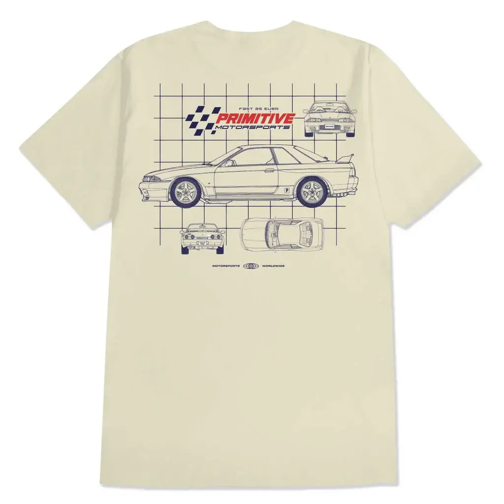 Primitive Specs Tee Cream