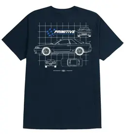 Primitive Specs Tee Navy