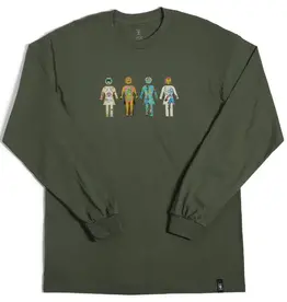 Girl Girl Squad L/S Tee Army Green