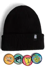 Girl Legend Head Patch Beanie Black