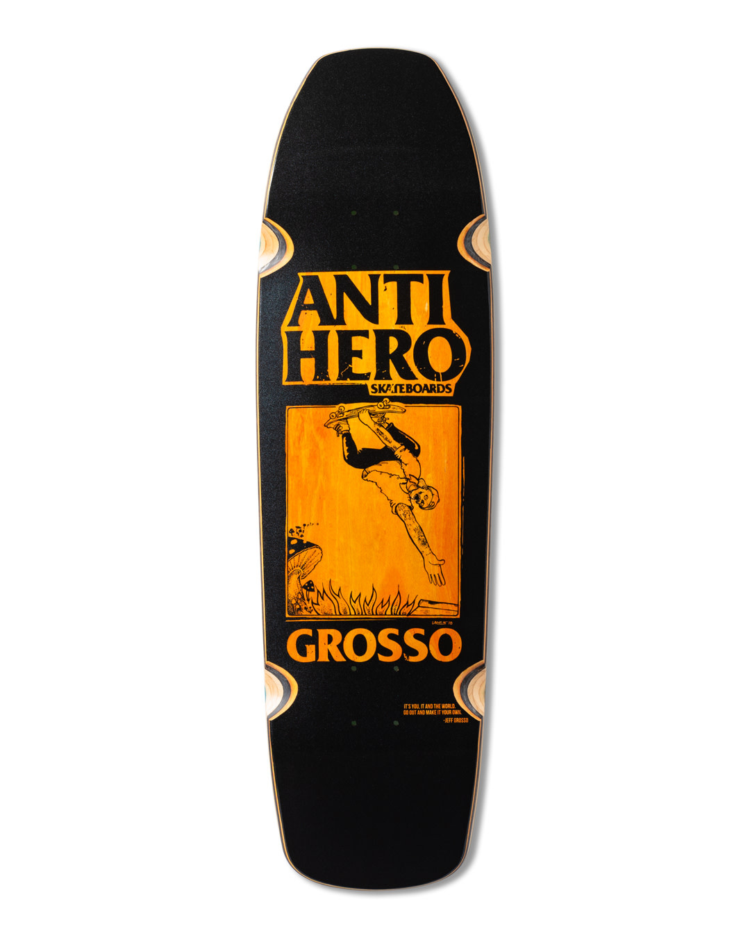 Anti Hero Grosso SSD Hand Plant 9.25 Black