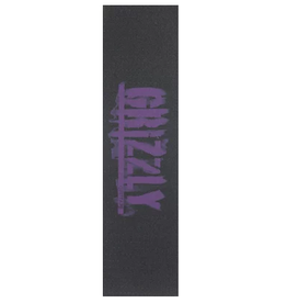 Grizzly Griptape Burn Out Stamp Griptape Purple