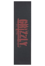 Grizzly Griptape Burn Out Stamp Griptape Red