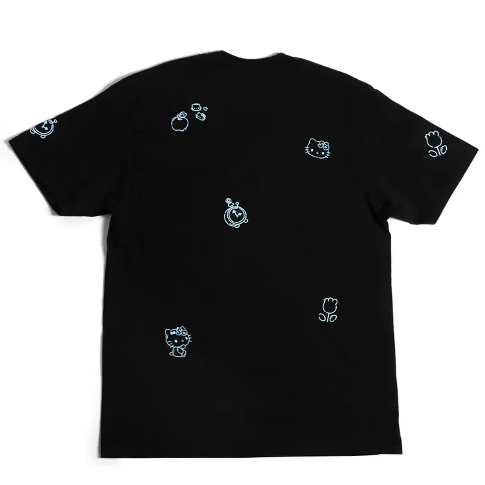 Girl Girl All Over Tee Black