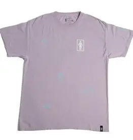 Girl Girl All Over Tee Lavender