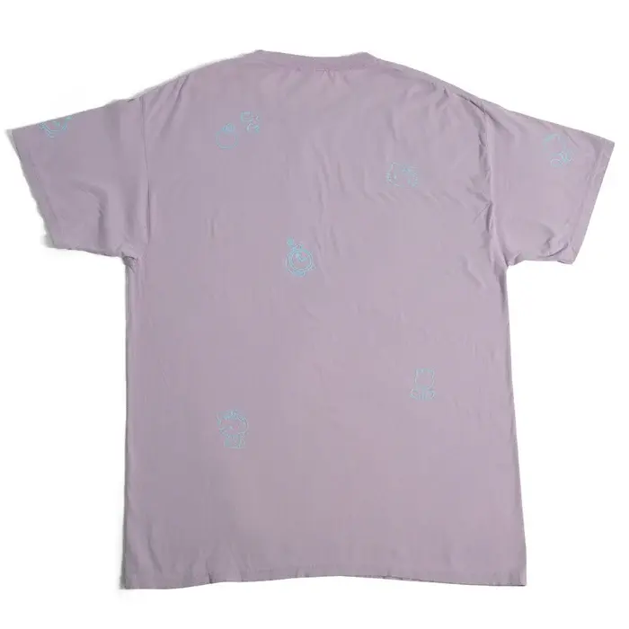 Girl Girl All Over Tee Lavender