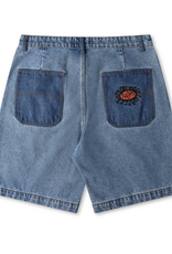 FORMER Reynolds Halo Denim Short Worn Blue