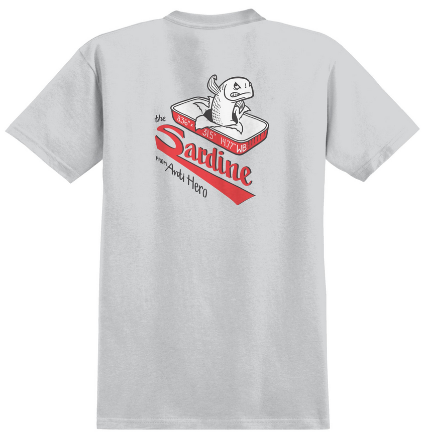 Anti Hero Sardine Silver